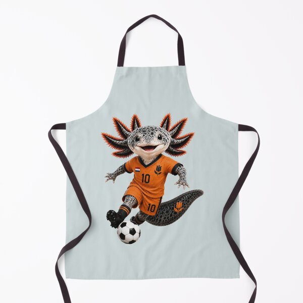Item preview, NETHERLANDS AXOLOTL SOCCER MASCOT CARTOON Dutch Football Gift designed and sold by MonsoonInkX.