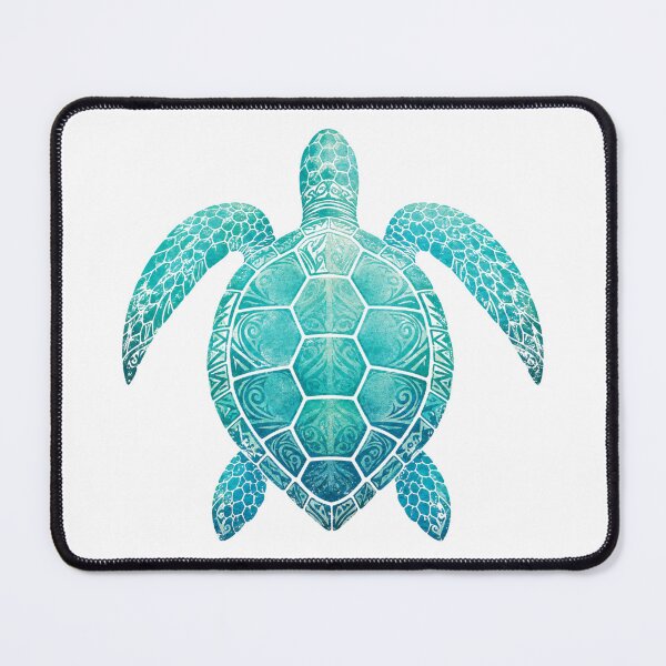 Item preview, Vintage Tribal Sea Turtle Turquoise designed and sold by OTSC.