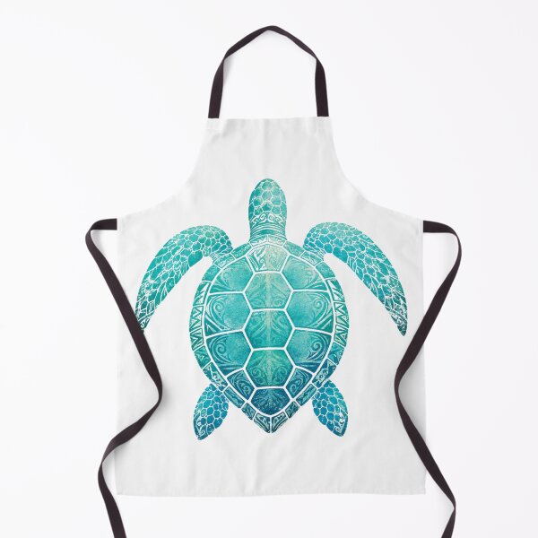 Item preview, Vintage Tribal Sea Turtle Turquoise designed and sold by OTSC.
