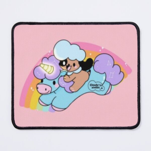 Item preview, Unicorn Puppy Ride designed and sold by SoftSpotSticker.