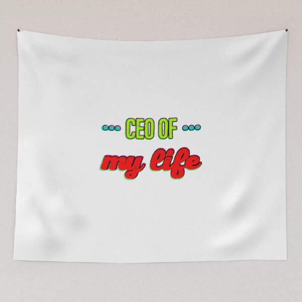 Item preview, CEO of My Life | Motivational Design and Empowerment designed and sold by AstronautMerch.