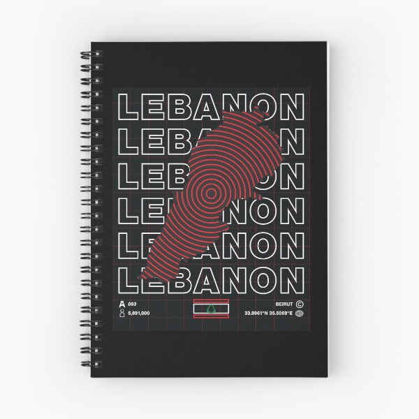 Item preview, Lebanon Minimal Map designed and sold by Atlas-Array.