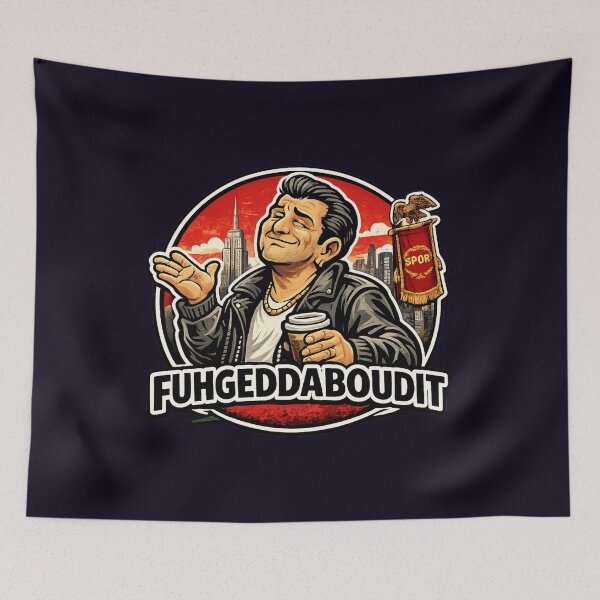 Item preview, FAHGEDDABOUDIT - Funny New York Guy Graphic designed and sold by PRINTSCHARMINGM.