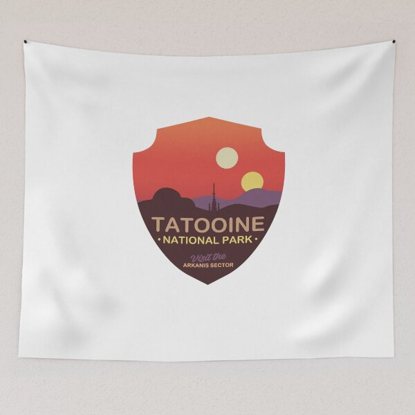Item preview, Tatooine National Park- Visit The Arkanis Sector designed and sold by FrontierCosmic.