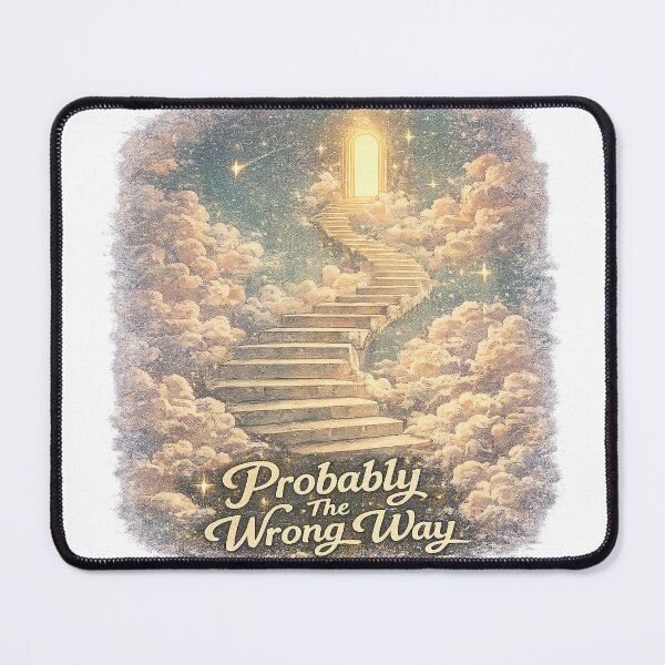Item preview, The Wrong Way – Surreal Dreamcore Stairway designed and sold by NarpLTD.