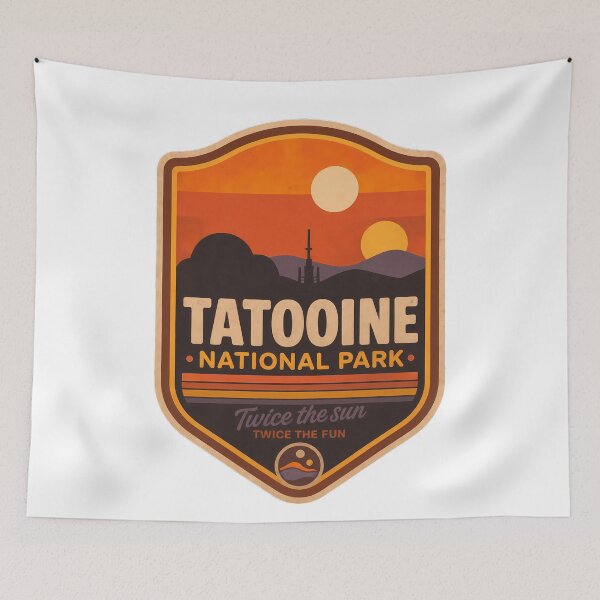 Item preview, Tatooine National Park - Twice the Fun, Twice the Fun! designed and sold by FrontierCosmic.