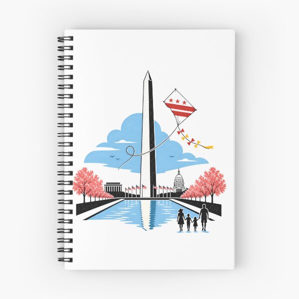 Item preview, Washington DC Family Day – Kite Over the Mall designed and sold by Fenay Designs.