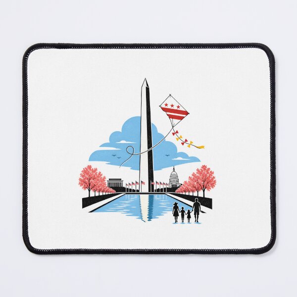 Item preview, Washington DC Family Day – Kite Over the Mall designed and sold by Fenay Designs.