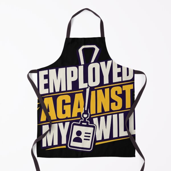 Item preview, Employed Against My Will Funny Office Worker Quote with Employee ID Badge for Coworkers, Corporate Life, Introverts, and Workplace Humor designed and sold by Huddy-clothes.