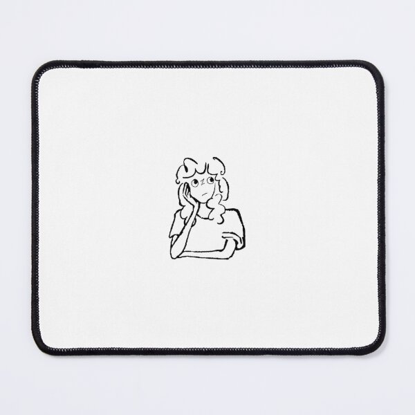 Item preview, Ozo Thinking Portrait Minimalist Ink Drawing designed and sold by DuckSmith.