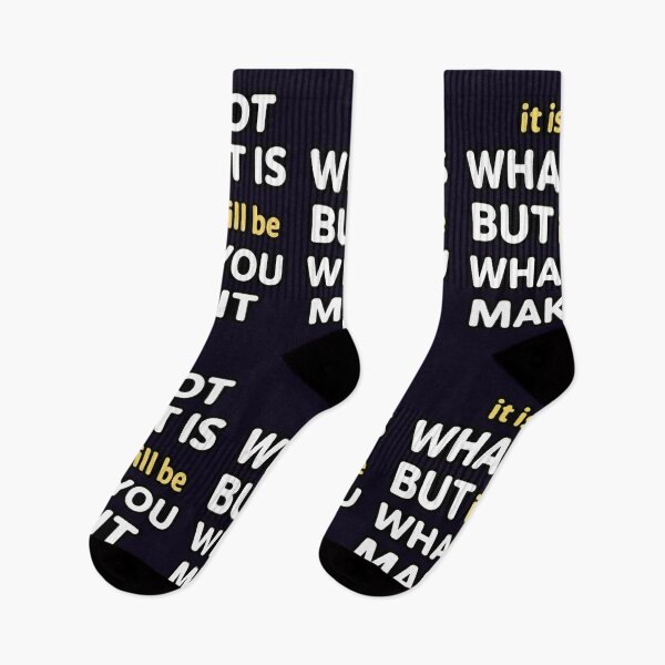 Item preview, It Is NOT WHAT IT IS Quote Typography designed and sold by PRINTSCHARMINGM.