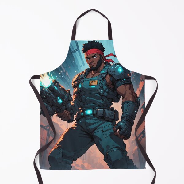 Item preview, Cyberpunk Soldier Action Hero Art designed and sold by JMAVILA ART.