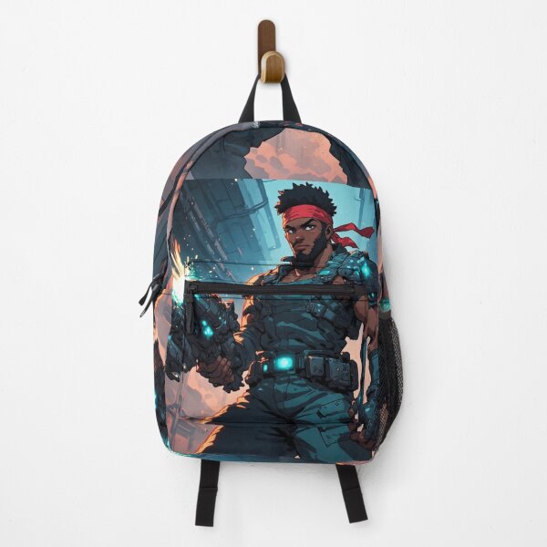 Item preview, Cyberpunk Soldier Action Hero Art designed and sold by JMAVILA ART.