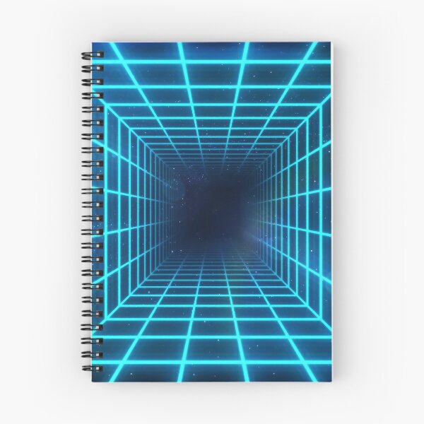 Item preview, Cyan Square Wireframe Tunnel designed and sold by Electric Shock!! Design.
