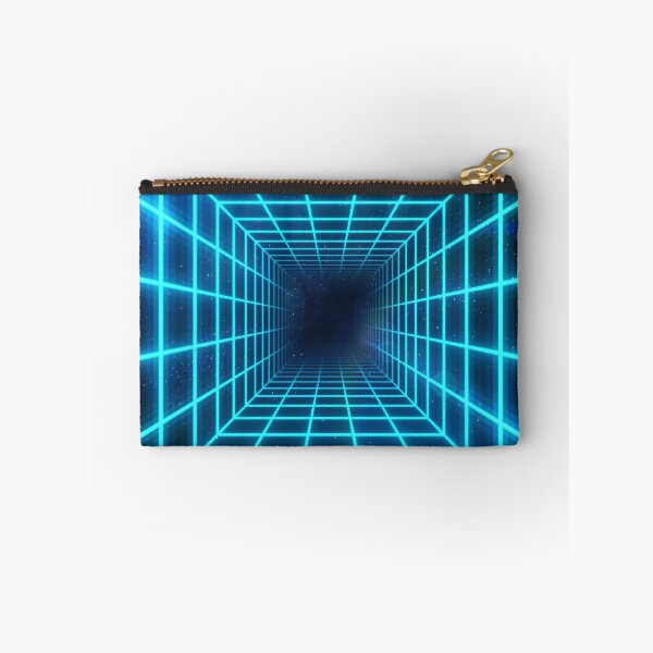 Item preview, Cyan Square Wireframe Tunnel designed and sold by Electric Shock!! Design.