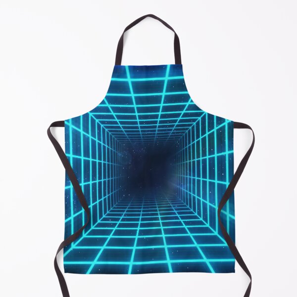Item preview, Cyan Square Wireframe Tunnel designed and sold by Electric Shock!! Design.