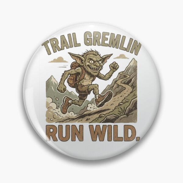 Item preview, Funny Trail Gremlin Running Hiking Adventure designed and sold by Stikaro.