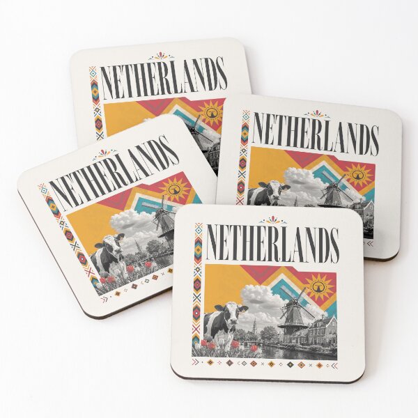 Item preview, Netherlands Windmill Tulips and Cow designed and sold by EdwinkOne.