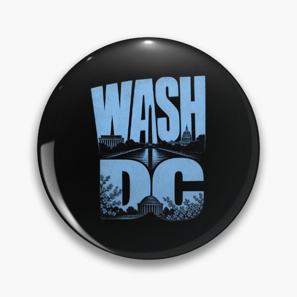 Item preview, WASH DC Monument Collage – Cool Blue City Pride designed and sold by Fenay Designs.