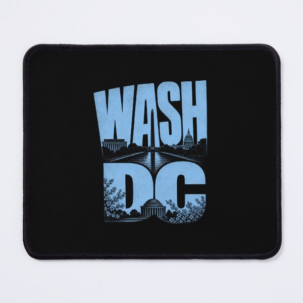 Item preview, WASH DC Monument Collage – Cool Blue City Pride designed and sold by Fenay Designs.