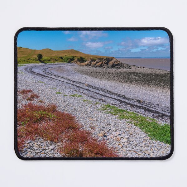 Item preview, Middle Hope Beach on Sand Point Somerset Coast with Views Across Bristol Channel to Wales designed and sold by acceleratorhams.
