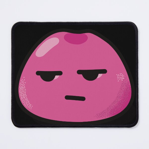 Item preview, Unimpressed Mochi State Bold Logo with Pink Kawaii Mochi Character designed and sold by TheUnraveled.