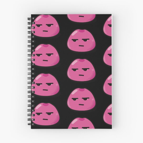 Item preview, Unimpressed Mochi State Bold Logo with Pink Kawaii Mochi Character designed and sold by TheUnraveled.