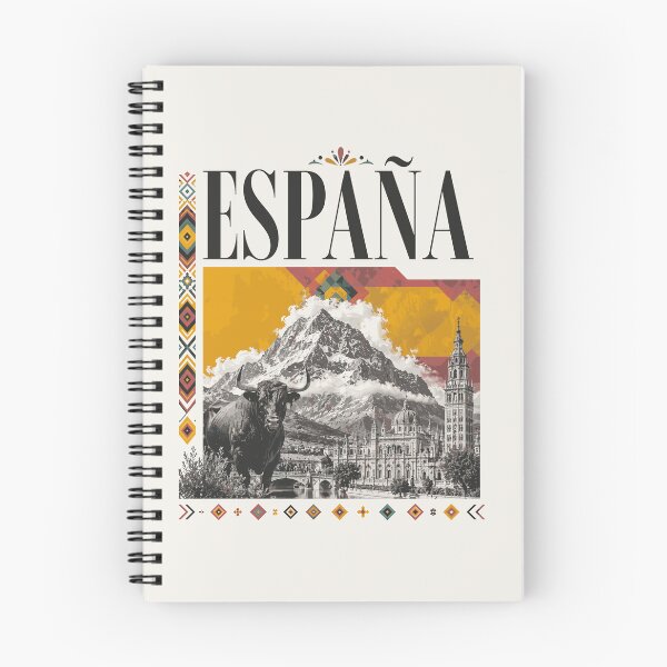Item preview, Spain Mountain Bull and Madrid designed and sold by AtuqStudio.