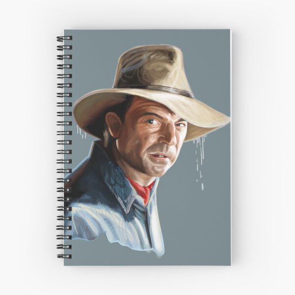 Item preview, Sam Neill Jurassic, handpainted Portrait designed and sold by AK-Hevonen.