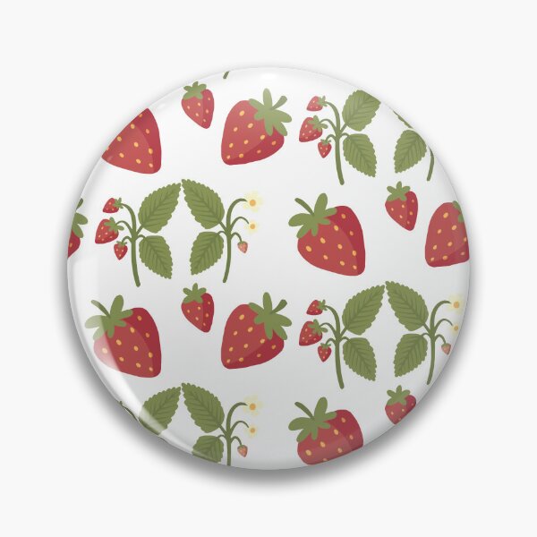 Item preview, Cute Strawberry Seamless Pattern | Summer Botanical Design designed and sold by Mammoths.