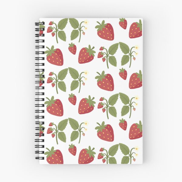 Item preview, Cute Strawberry Seamless Pattern | Summer Botanical Design designed and sold by Mammoths.