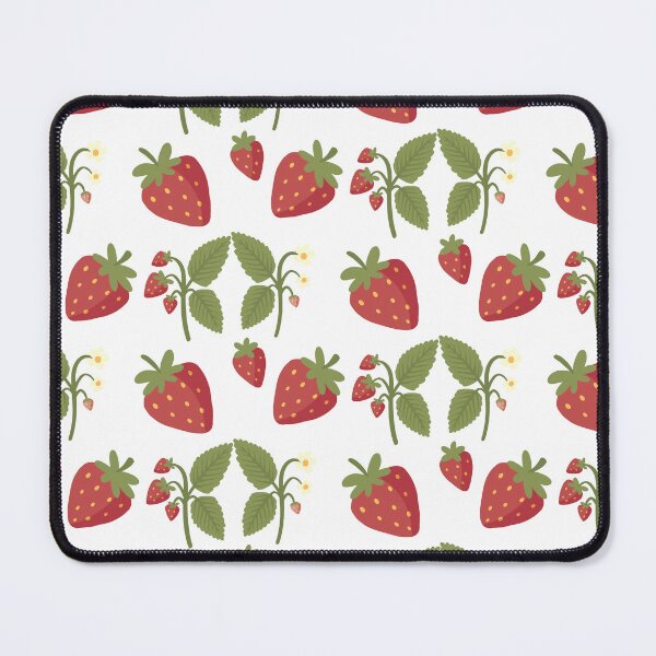 Item preview, Cute Strawberry Seamless Pattern | Summer Botanical Design designed and sold by Mammoths.