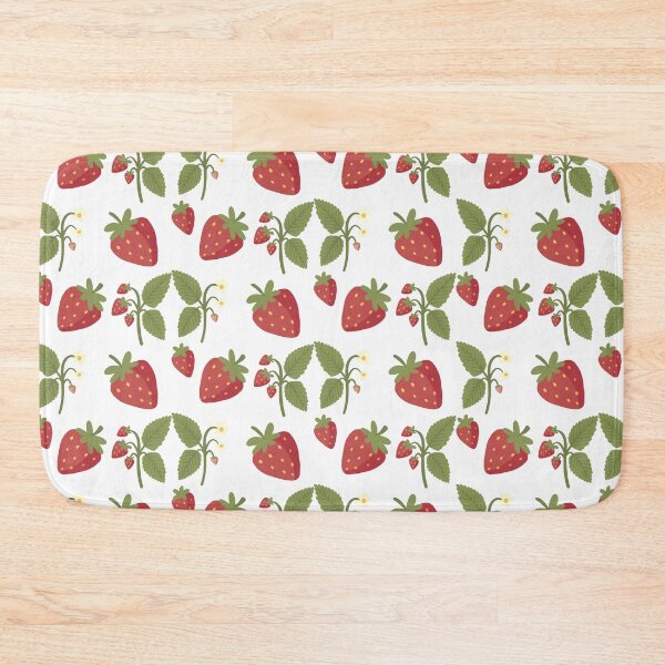 Item preview, Cute Strawberry Seamless Pattern | Summer Botanical Design designed and sold by Mammoths.