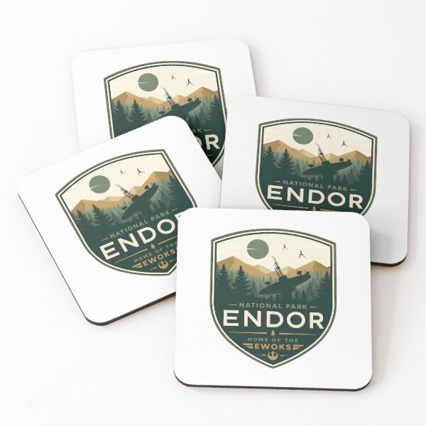 Item preview, Endor National Park: Home of the Ewoks  designed and sold by FrontierCosmic.