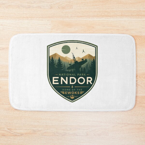 Item preview, Endor National Park: Home of the Ewoks  designed and sold by FrontierCosmic.