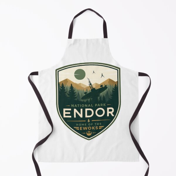 Item preview, Endor National Park: Home of the Ewoks designed and sold by FrontierCosmic.