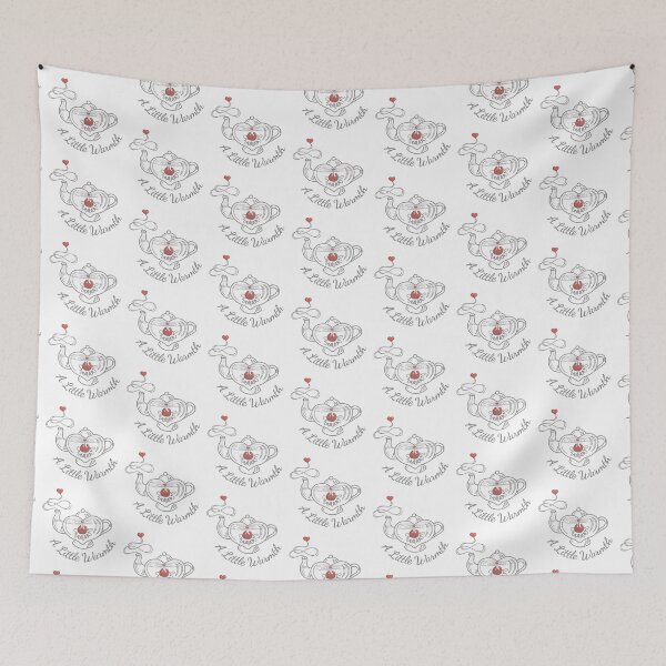 Item preview, A Little Warmth | Minimalist Tea Line Art Gift designed and sold by Samaya-.