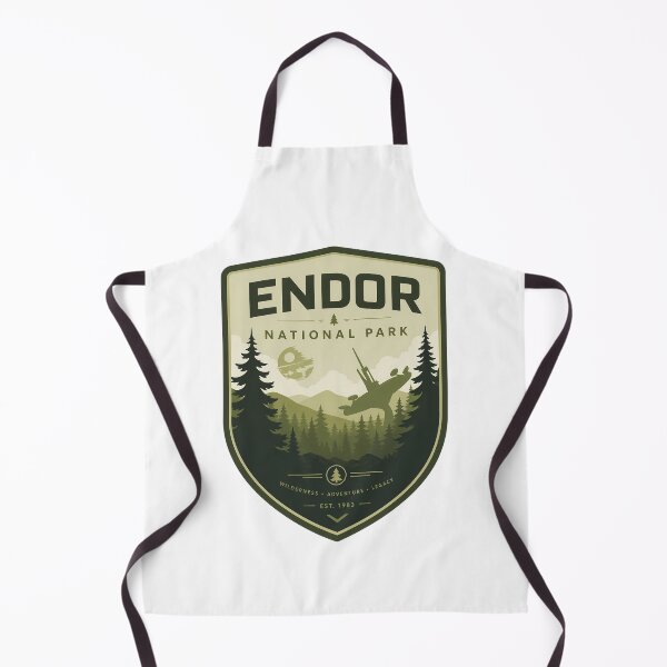 Item preview, Endor National Park: Home of the Ewoks designed and sold by FrontierCosmic.