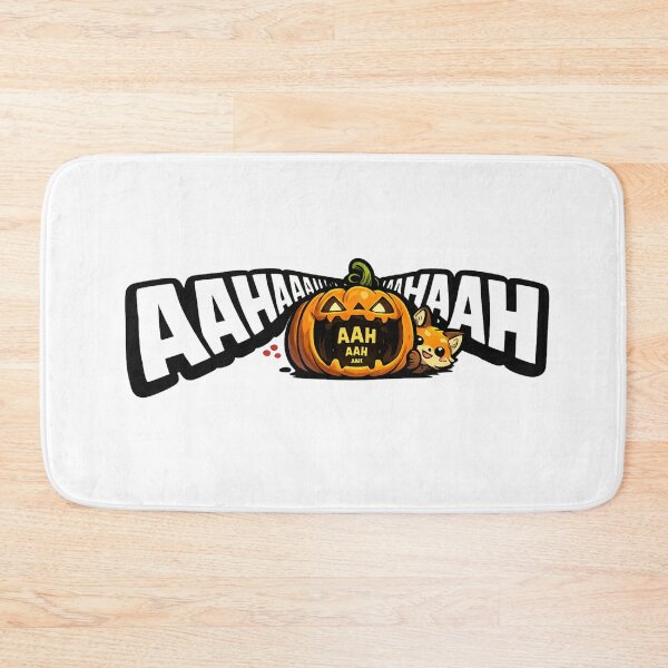 Item preview, Funny Screaming Fox Sticker | AAAAAAAAH Halloween Meme | Cute Fox Reaction Sticker designed and sold by Moonveil_Studio.