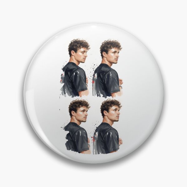 Item preview, Copia de una acuarela de Lando Norris designed and sold by printsseraph.