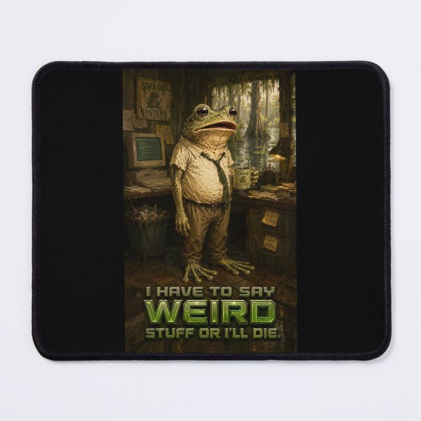 Item preview, I have to say weird stuff or I'll die designed and sold by AbbyThorns.