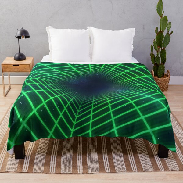 Item preview, Green Square Wireframe Tunnel designed and sold by Electric Shock!! Design.