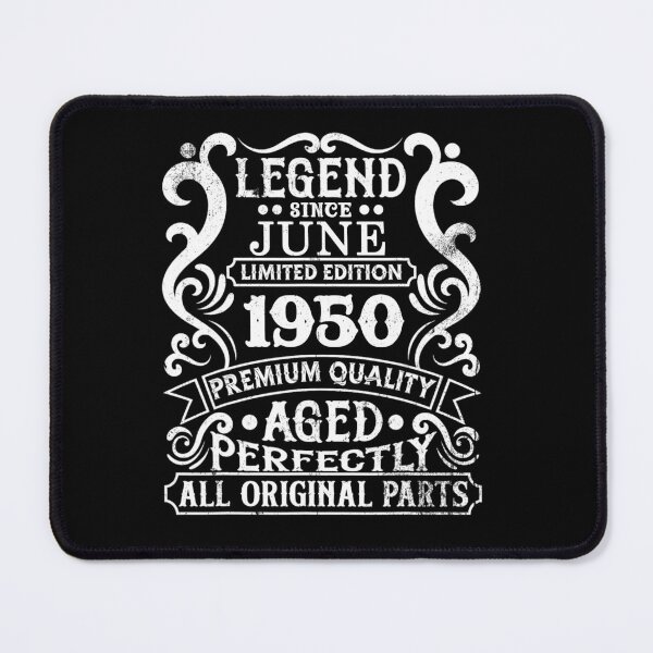 Item preview, Aged To Perfection 1950 Vintage Birthday Limited Edition Retro Gift designed and sold by OliviaHayesArt.