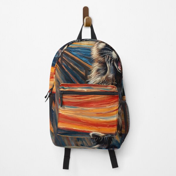 Item preview, Screaming Raccoon in Edvard Munch Style designed and sold by Safwat-Aziz1.