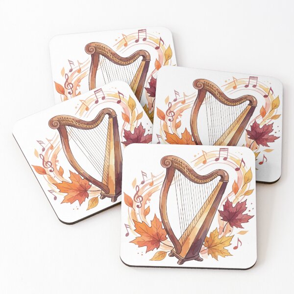 Item preview, Arpa de otoño designed and sold by Beth A. Stockdell.