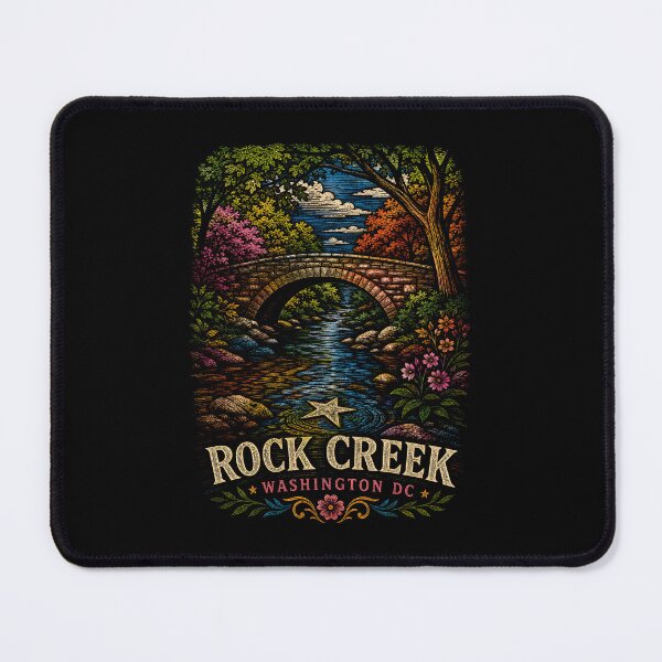 Item preview, Rock Creek Park: Vintage Bridge & Wildflower Trail designed and sold by Fenay Designs.