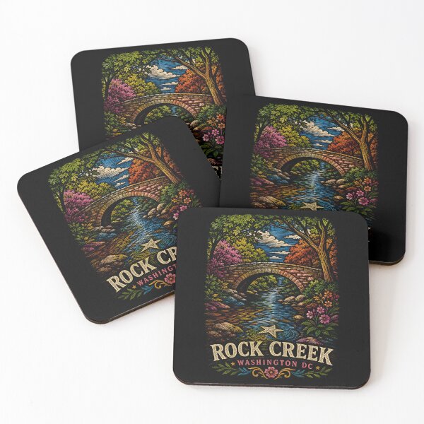 Item preview, Rock Creek Park: Vintage Bridge & Wildflower Trail designed and sold by Fenay Designs.