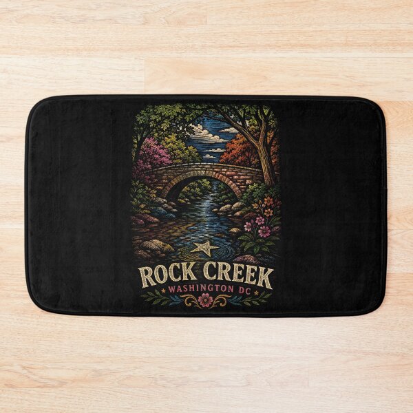 Item preview, Rock Creek Park: Vintage Bridge & Wildflower Trail designed and sold by Fenay Designs.
