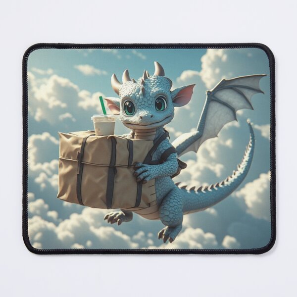 Item preview, Tiny Dragon Delivery designed and sold by VelvetDoods.