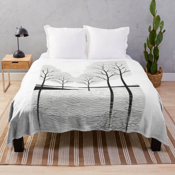 Item preview, Art - Stylized Forest Landscape, M.C. Escher Inspiration designed and sold by Reverso-Design.